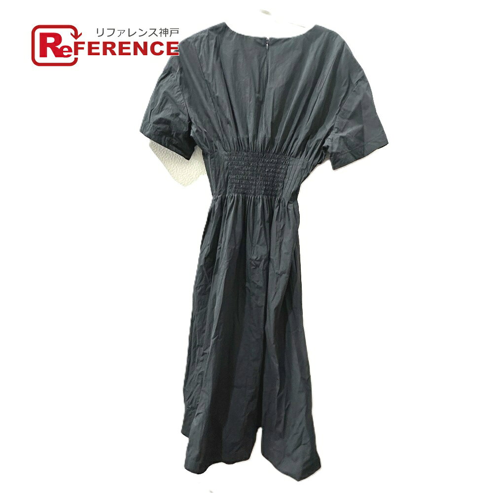 Rakuten - LE CIEL BLEU ルシェルブルー 26S65515 ロング アパレル ワンピース コットン レディース ブラック 新品同様 【中古】