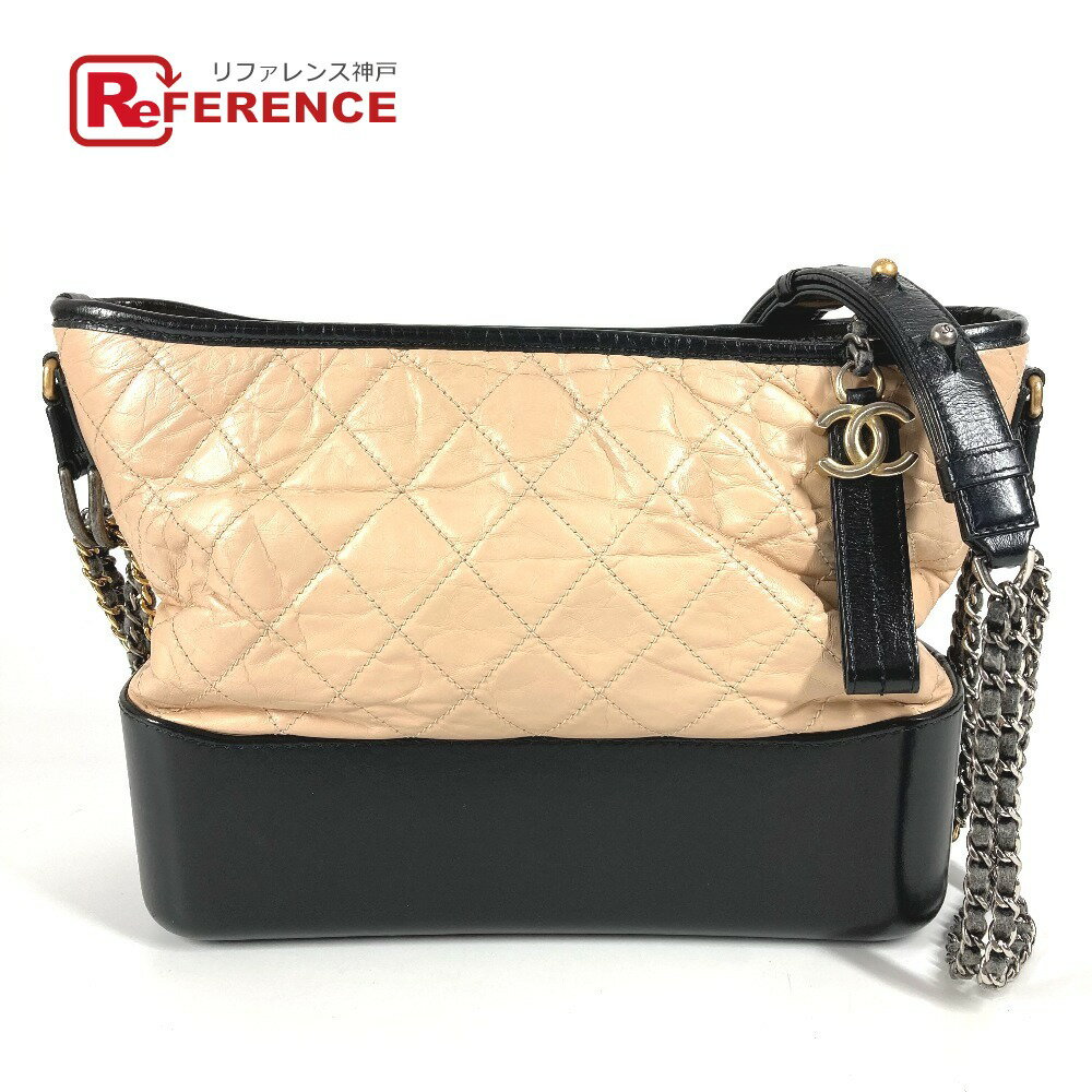 2点ご購入　シャネル　バイカラー　マトラッセ　ショルダー　RJ54 CHANEL】【マットゴールド金具】【バイカラー】シャネル『ミニ