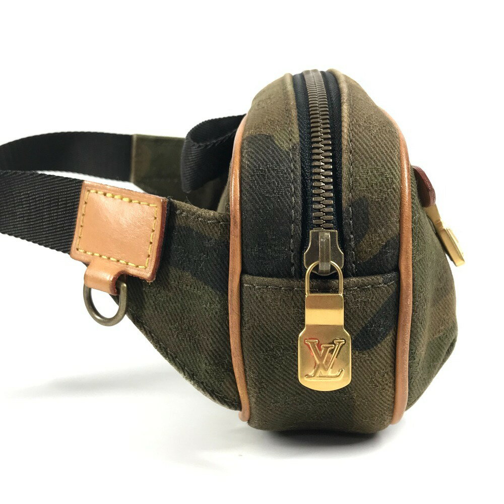 LOUIS VUITTON �륤�����ȥ� M44202 ��Υ���� ����ե顼���� ����ץ꡼�� �Х�Хå�PM 17aw Supreme ���Х� ������ �٥�ȥХå� �ܥǥ��Хå� �쥶��/�����Х� ��˥��å��� ������ ����š�