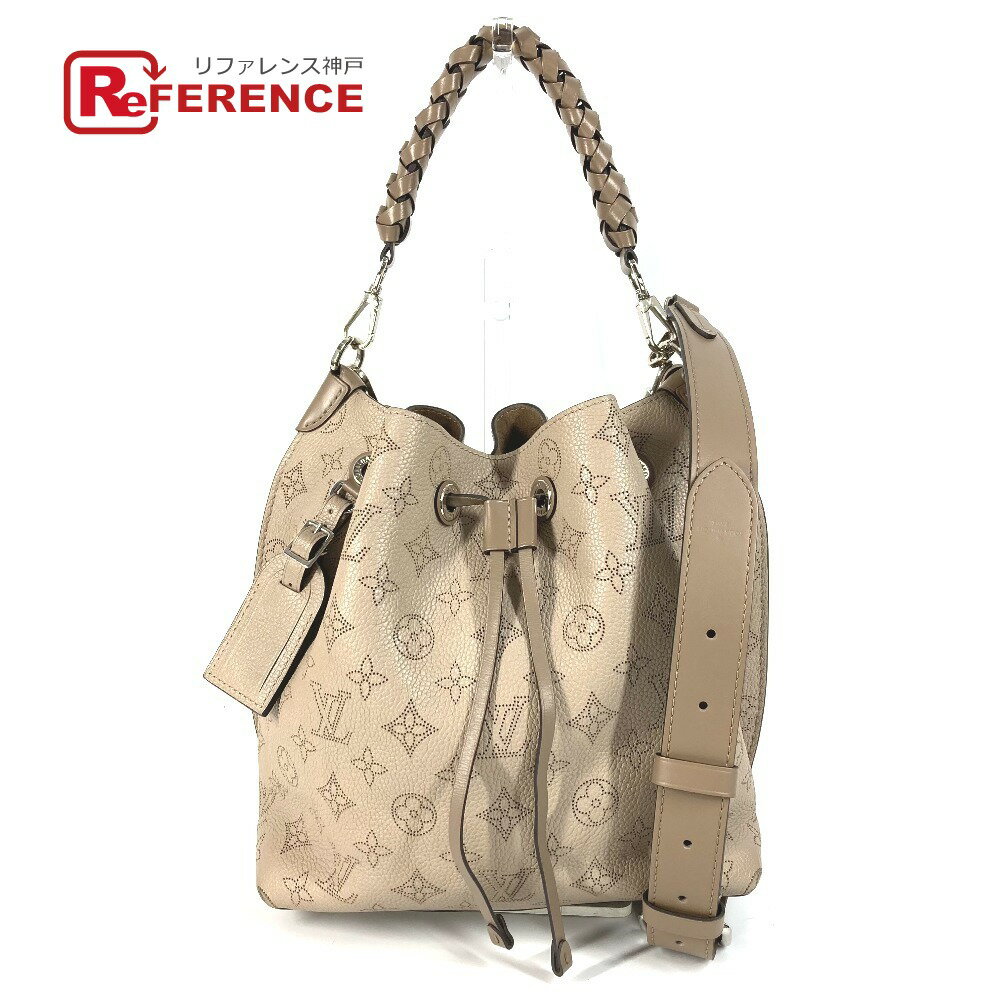 LOUIS VUITTON ルイヴィトン M55799 モノグラムマヒナ ムリア カバン 2WAYバッグ 斜め掛け ハンドバッグ ショルダーバッグ モノグラムマヒナレザー レディース ガレ ベージュ 【中古】
