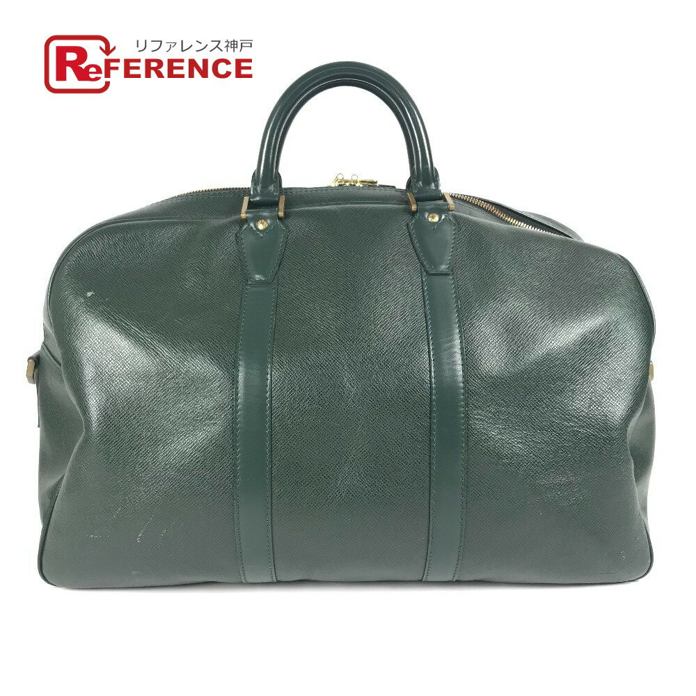 LOUIS VUITTON ルイヴィトン M30124 タイガ ケンダルPM 旅行バッグ ボストンバッグ カバン ボストンバッグ タイガレザー メンズ エピセア グリーン 【中古】