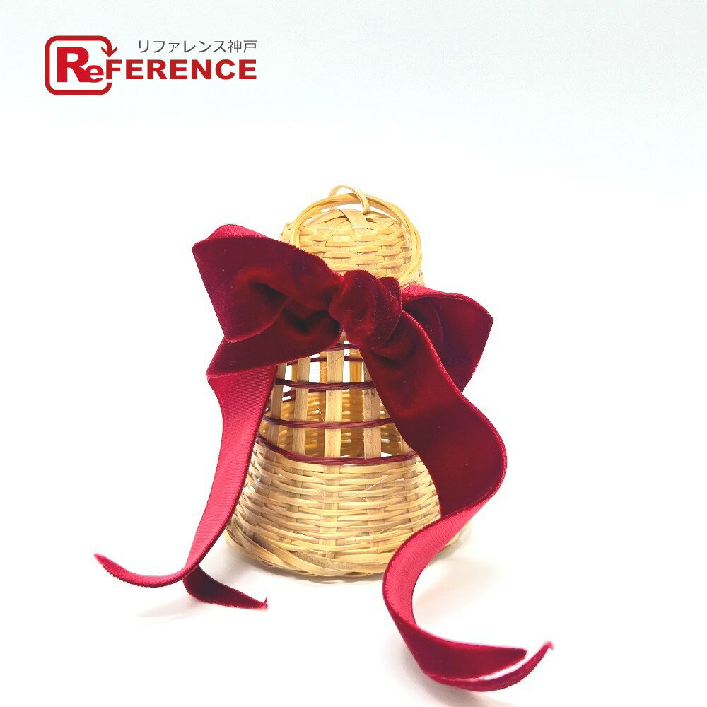 no brand ノーブランド アスティエ ベル リボン 小物 オブジェ オーナメント 飾り 雑貨 麻 ユニセックス ベージュ 新品同様 【中古】