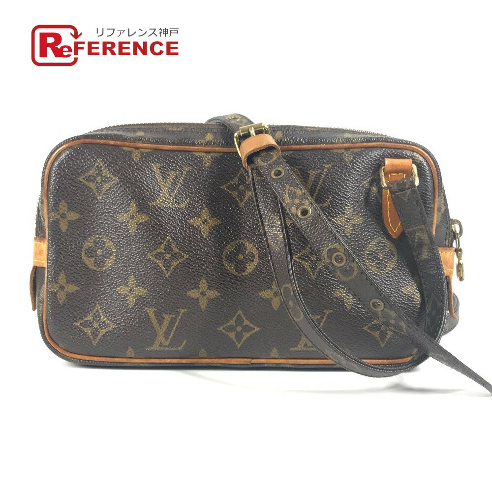 LOUIS VUITTON ルイヴィトン M51828 モノグラム ポシェットマルリーバンドリエール カバン 斜め掛け ポシェット ショルダーバッグ モノグラムキャンバス ユニセックス ブラウン 【中古】