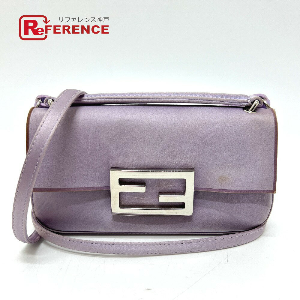 FENDI フェンデイ　サテンバッグ FENDI (フェンディ) ロゴ ハンドバッグ フェンディ サンシャイン