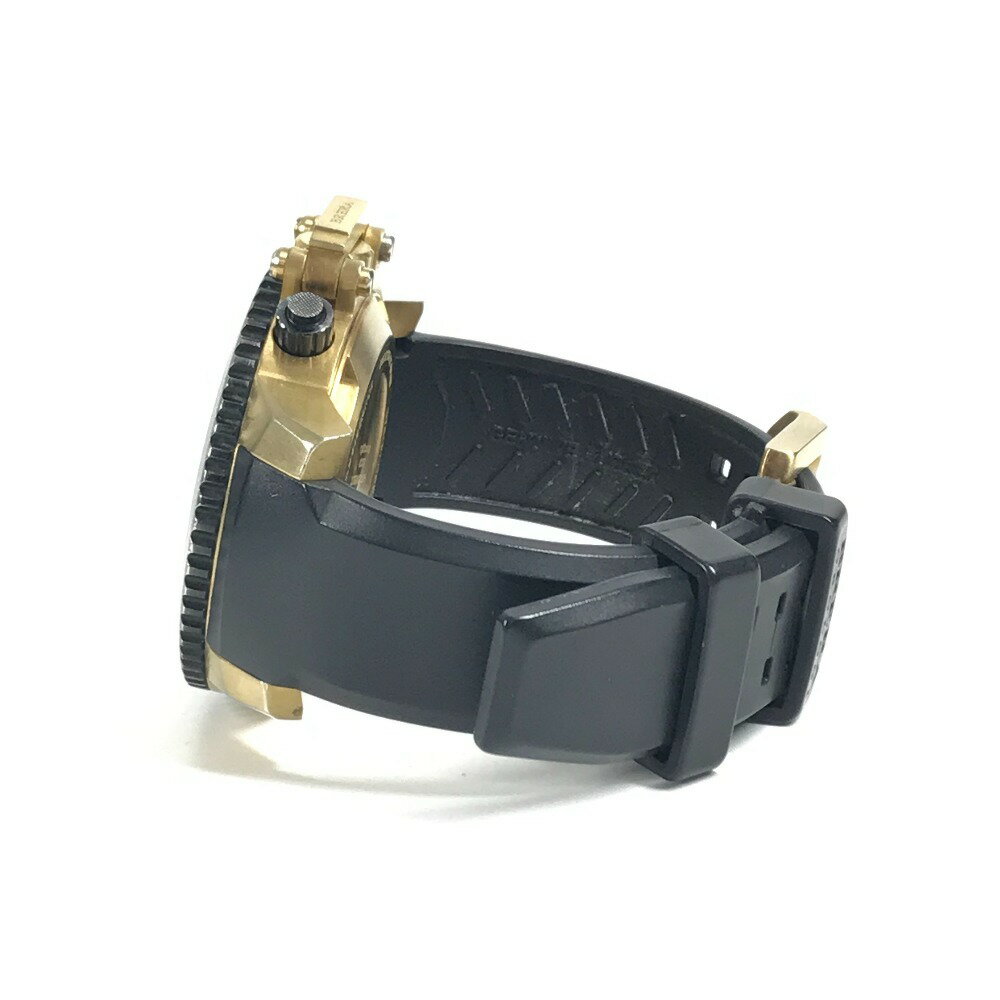 BRERA OROLOGI ブレラオロロジ BRML2C48 ロゴ ウォッチ メンズ時計 腕時計 ラバー /SS メンズ ブラック 【中古】