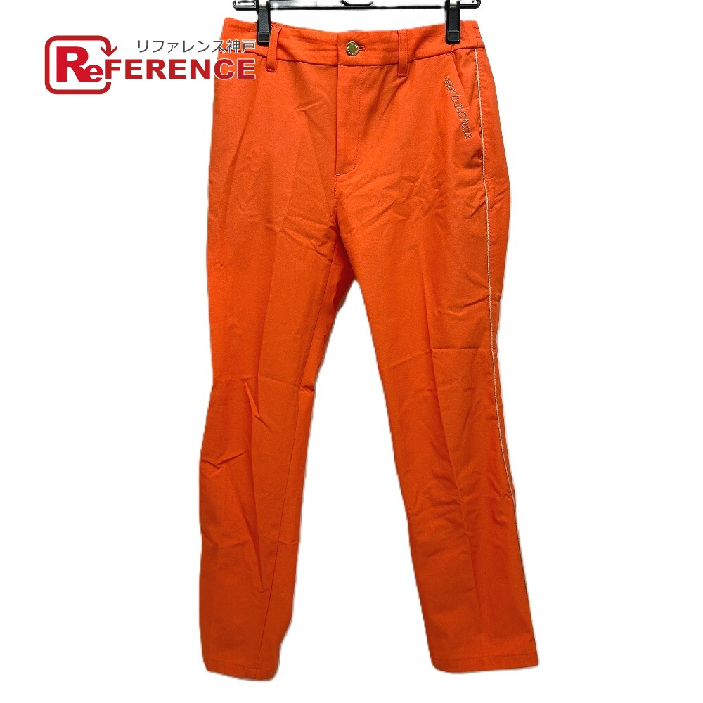 Rakuten - NEW BALANCE ニューバランス 012-3131505 クロップドパンツ アパレル ゴルフウェア パンツ ナイロン レディース オレンジ 【中古】