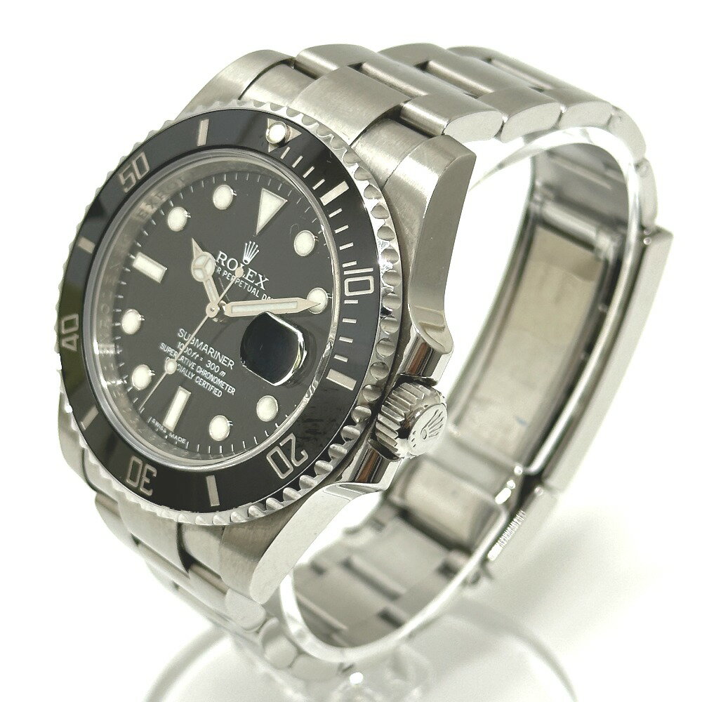 ROLEX ロレックス 116610LN サブマリーナ デイト ランダム番 自動巻き 腕時計 SS メンズ シルバー 【中古】