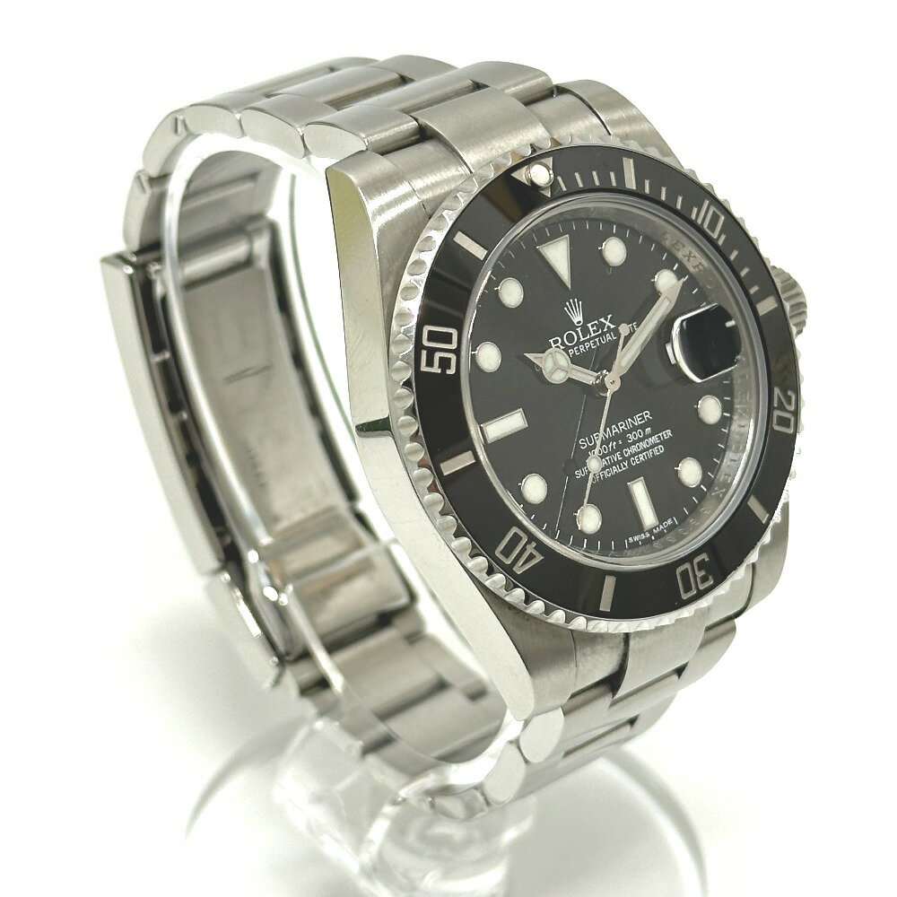 ROLEX ロレックス 116610LN サブマリーナ デイト ランダム番 自動巻き 腕時計 SS メンズ シルバー 【中古】