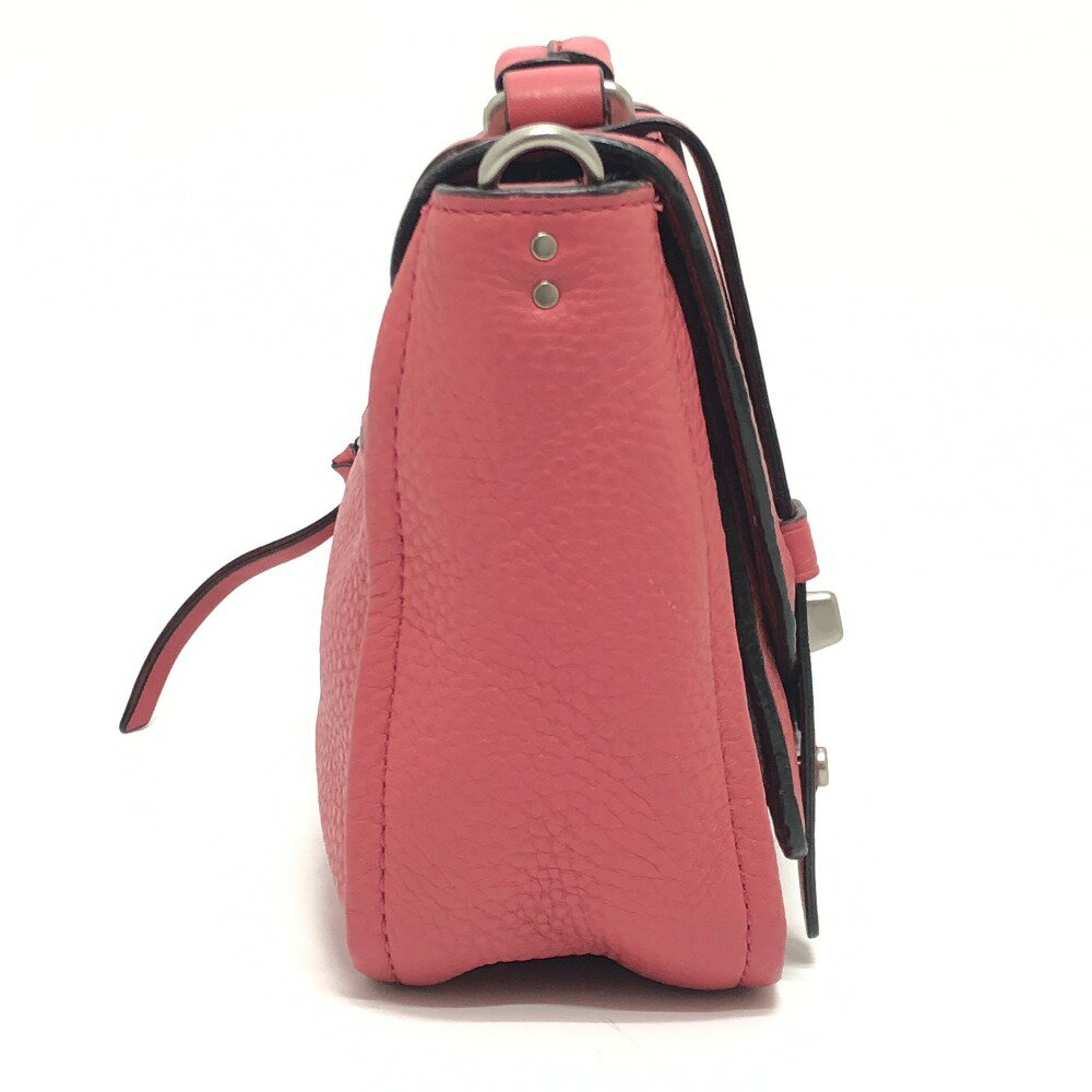 COACH コーチ 32262 ブリーカー ミニ ブルックリン 2WAY カバン ハンドバッグ 斜め掛け ショルダーバッグ レザー レディース ピンク 【中古】