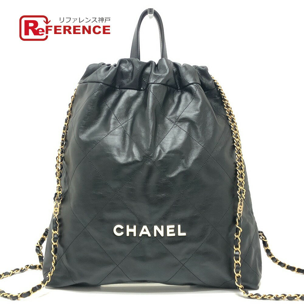 CHANEL ����ͥ� AS3313 CHANEL22 ����ͥ�22 �������� ���Х� 2WAY �ǥ��ѥå� �Хå��ѥå� ���å����å� ...