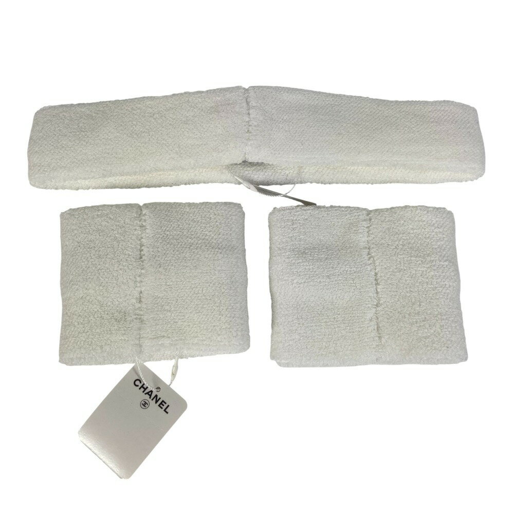 CHANEL ����ͥ� AA9752 ���ݡ��� ���� 24C �إ��Х�ɡ��ꥹ�ȥХ�� 3�����å� �إåɥХ�� �إ����������꡼ �إ��Х�� ���åȥ� ��ǥ����� �ۥ磻�� ̤���� ����š�