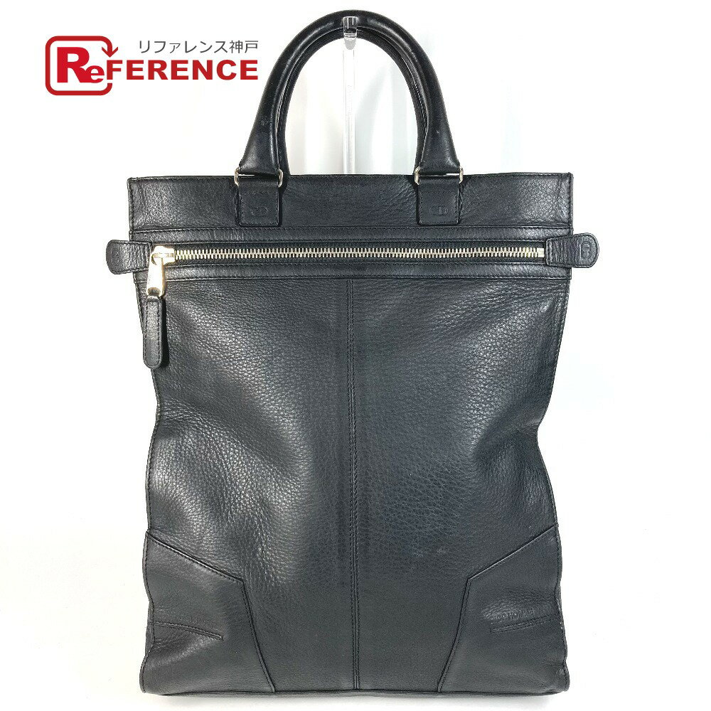 ディオールオム　ビジネスバッグ　ボストンバッグ　キャンバス　レザー　大容量 ディオールオム ビジネスバッグ ボストンバッグ キャンバス レザー 大