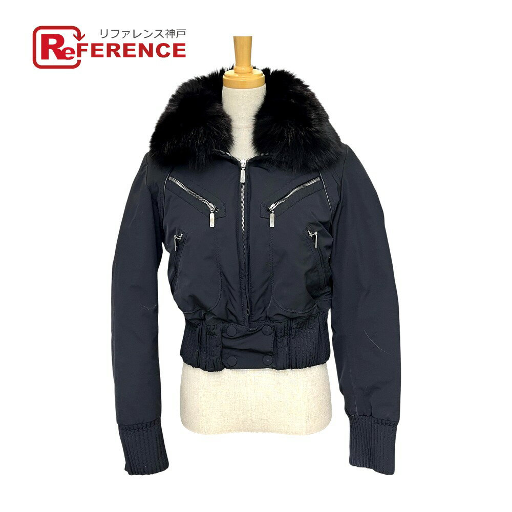 MONCLER モンクレール AUDREY オードリー ショート丈 アウター ダウン ダウンジャケット ナイロン レディース ブラック 【中古】の商品画像