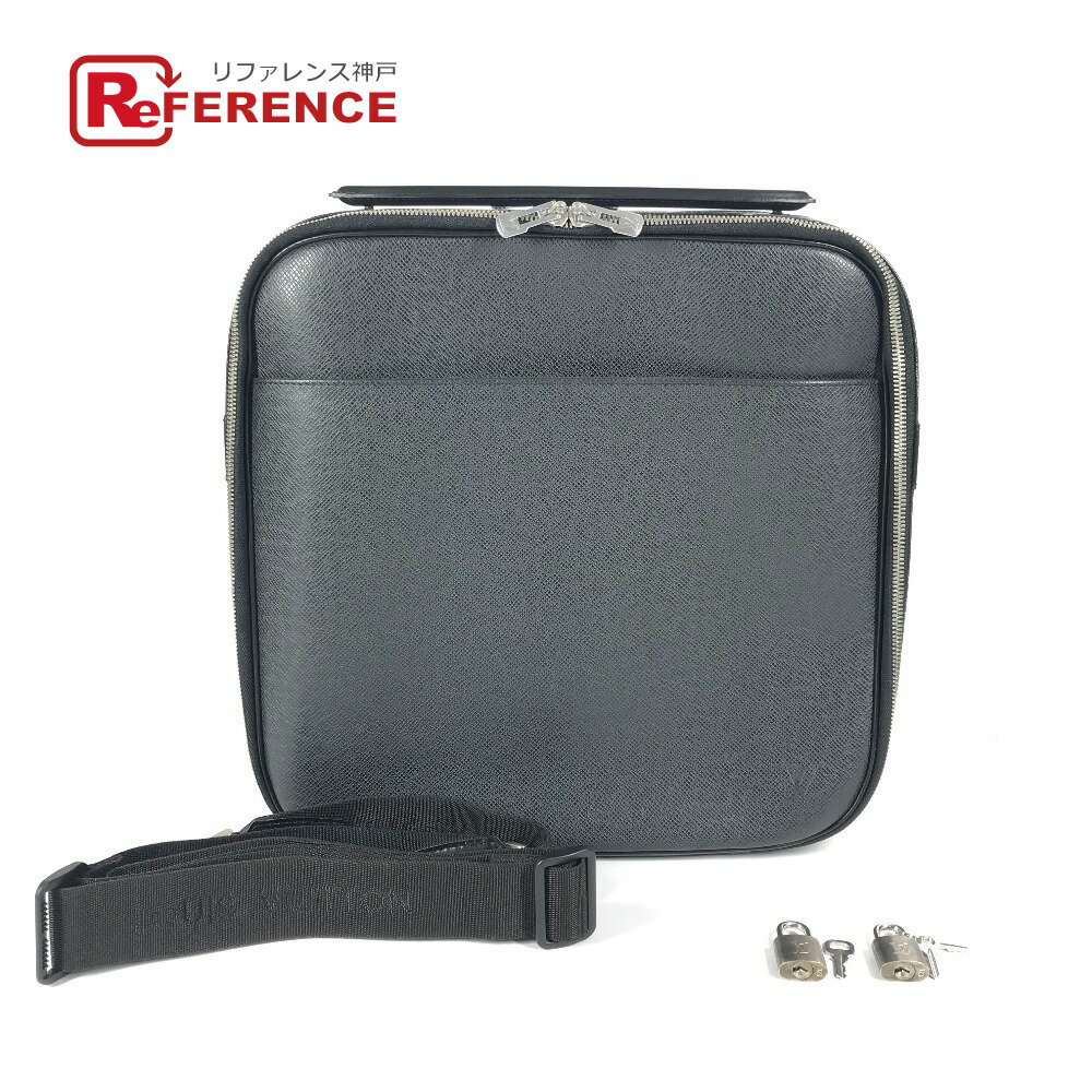 LOUIS VUITTON ルイヴィトン M30762 タイガ トゥラ 2WAYバッグ ショルダーバッグ 書類バッグ ブリーフケース ハンドバッグ カバン ビジネスバッグ タイガレザー メンズ アルドワーズ ブラック 【中古】