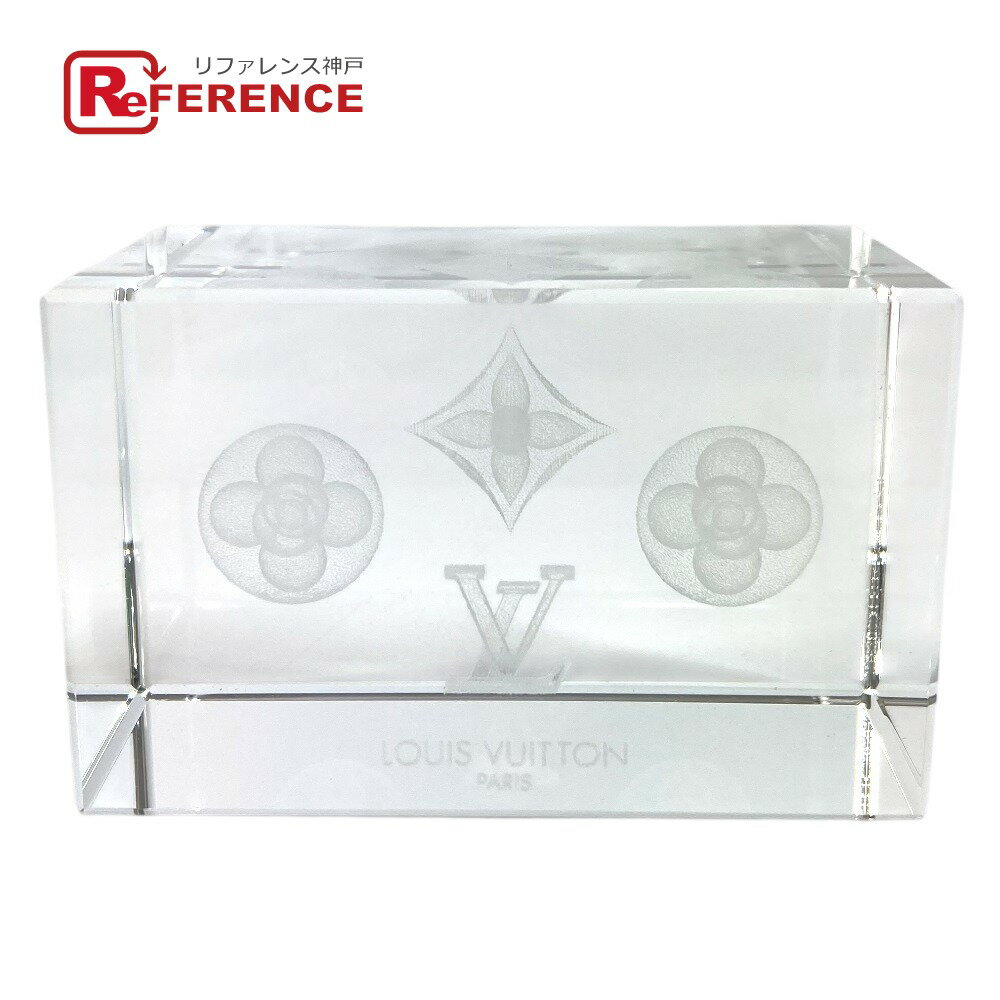LOUIS VUITTON ルイヴィトン モノグラム ペーパーウェイト VIP顧客 ノベルティ 非売品 インテリア オブ..
