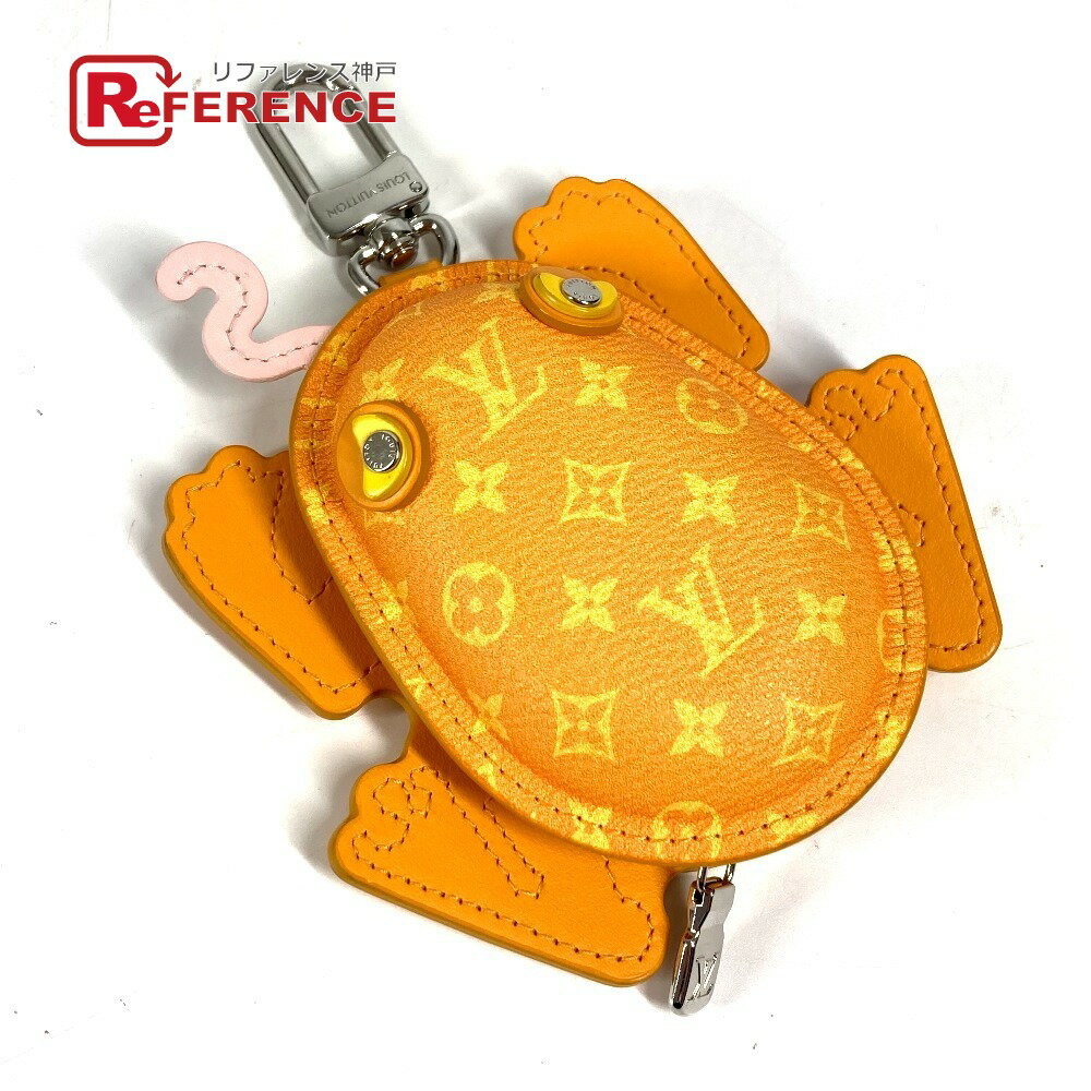 【商品情報】 【商品番号】MO-260125-28 ブランドルイヴィトン ラインモノグラム モデルバッグチャーム・LV フロッグ タイプバッグチャーム 蛙 カエル イヤフォンケース コインケース 形状キーホルダー 型番M02215 対象ユニ...