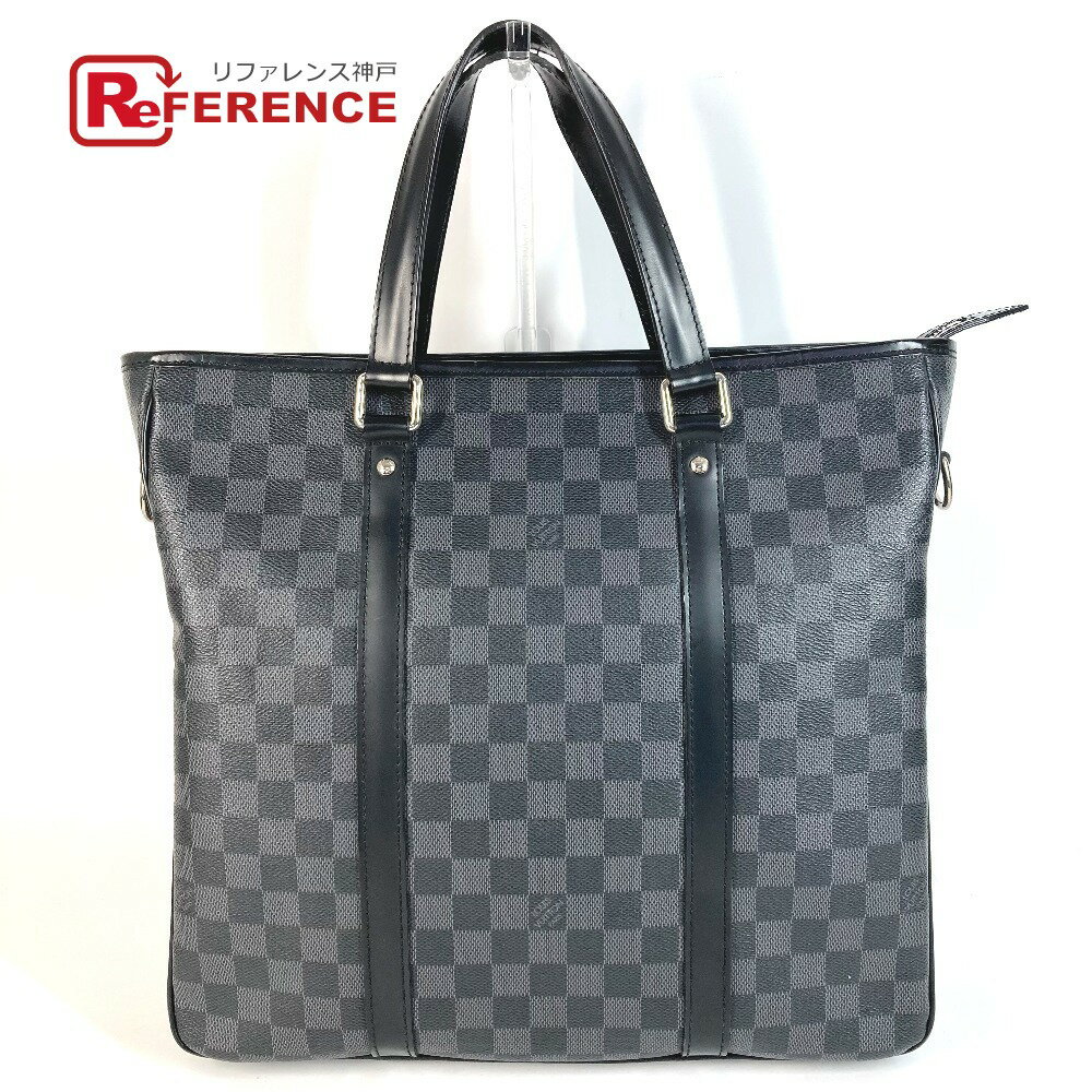 LOUIS VUITTON ルイヴィトン N41259 ダミエグラフィット タダオPM タダオ PM カバン ブリーフケース ハンドバッグ トートバッグ ビジネスバッグ ダミエグラフィットキャンバス メンズ ブラック 【中古】