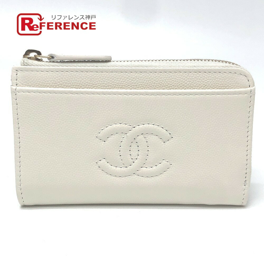 【商品情報】 【商品番号】31839-25405-2 ブランドシャネル ラインクルーズ コレクション モデルココマーク タイプフラグメントケース ジップ コンパクトウォレット 形状カードケース 型番AP4661 対象レディース カラーホワイ...