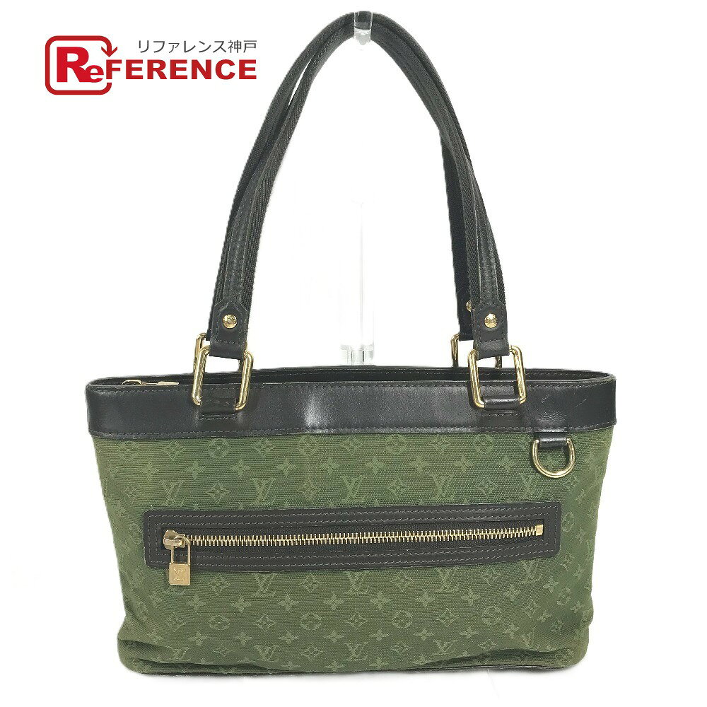 Rakuten - LOUIS VUITTON ルイヴィトン M92682 モノグラムミニ ルシーユPM ルシーユ PM カバン ショルダーバッグ 肩掛け トートバッグ モノグラムミニキャンバス ユニセックス TSTカーキ カーキ 【中古】