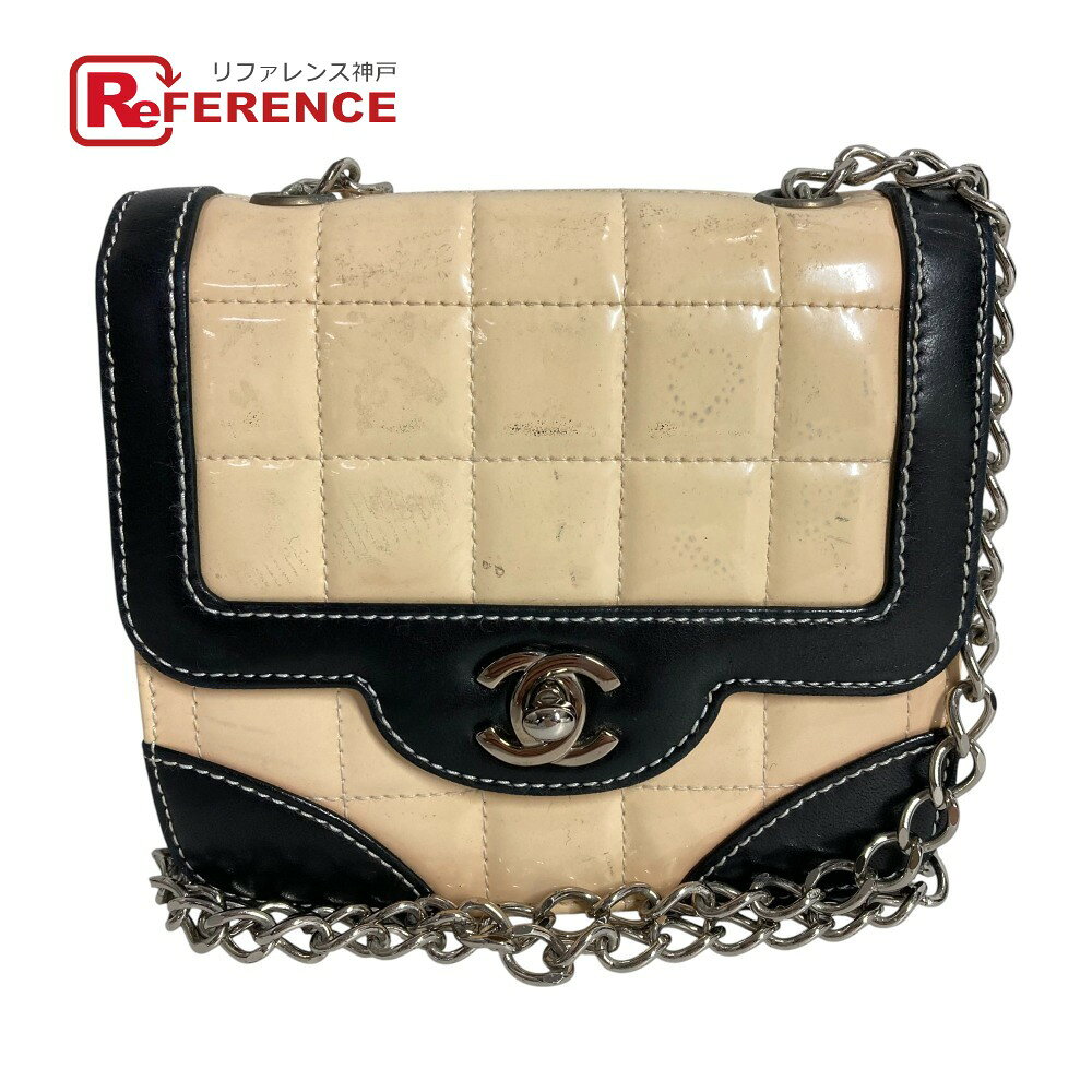 確実正規品　CHANEL　シャネル　マトラッセ　ショルダーバッグ パテント シャネル マトラッセ パテント チェーンショルダーバッグ フラップ