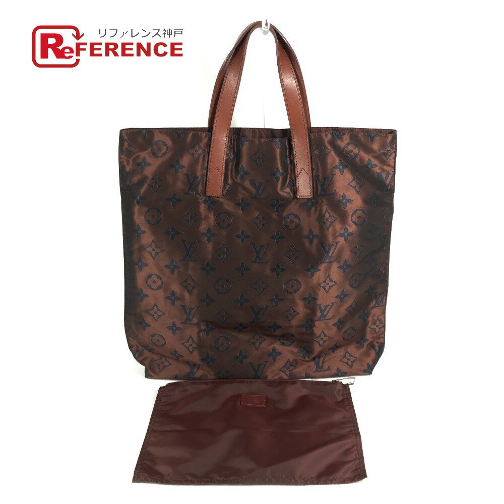 LOUIS VUITTON ルイヴィトン M56710 モノグラム カバ エスカパード 肩掛け カバン トートバッグ ポーチ付き ショルダーバッグ レザー/ナイロン ユニセックス ブラウン 【中古】