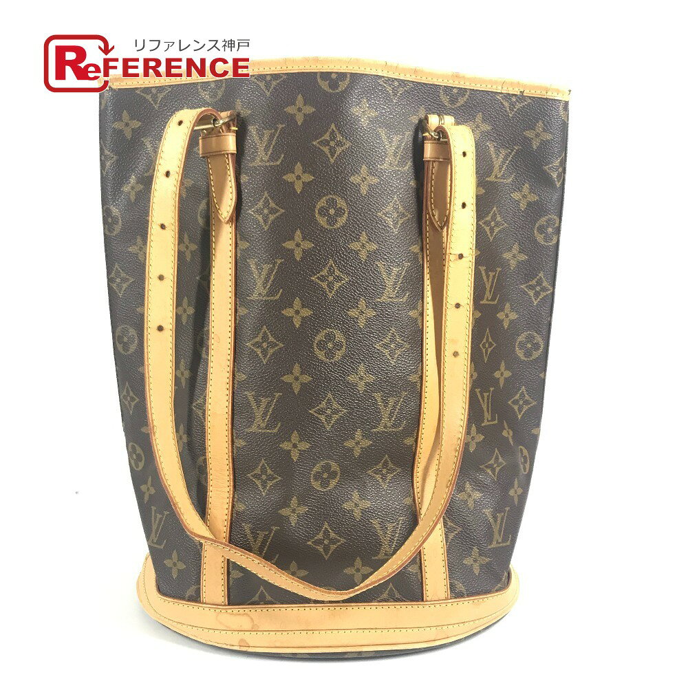Rakuten - LOUIS VUITTON ルイヴィトン M42236 モノグラム バケットGM バケツ バケット GM 肩掛け バケツ型 ばけつ トートバッグ カバン ショルダーバッグ モノグラムキャンバス ユニセックス ブラウン 【中古】