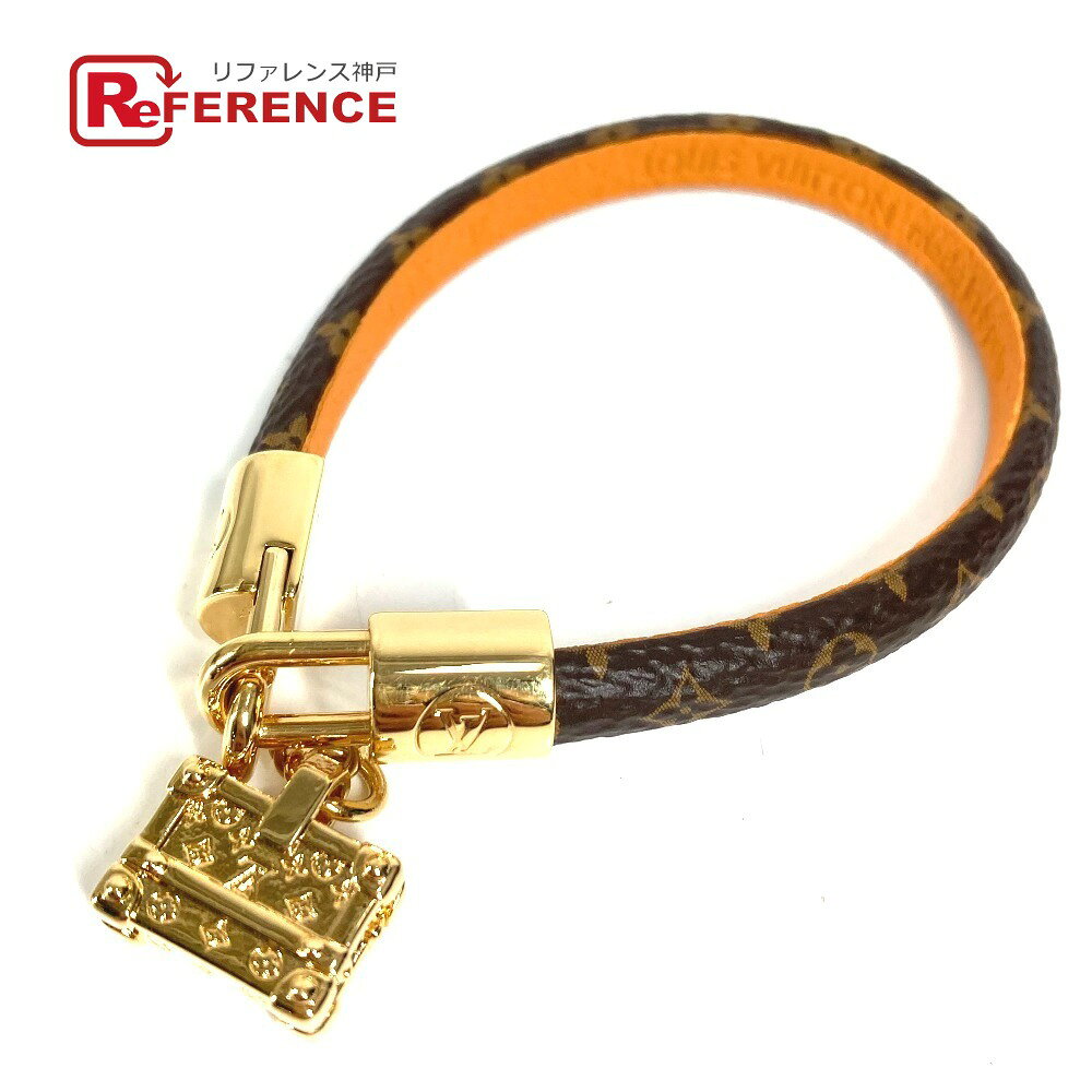 LOUIS VUITTON ルイヴィトン M8011F モノグラム ブラスレ・LVプティット・マル アクセサリー バングル ブレスレット モノグラムキャンバス レディース ブラウン 未使用 【中古】