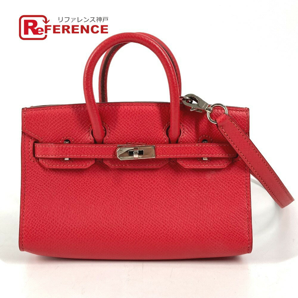 樂天商城 - HERMES エルメス タイニーバーキン タイニー バーキン カバン 2WAYバッグ ショルダーバッグ 肩掛け ハンドバッグ レザー レディース レッド 【中古】