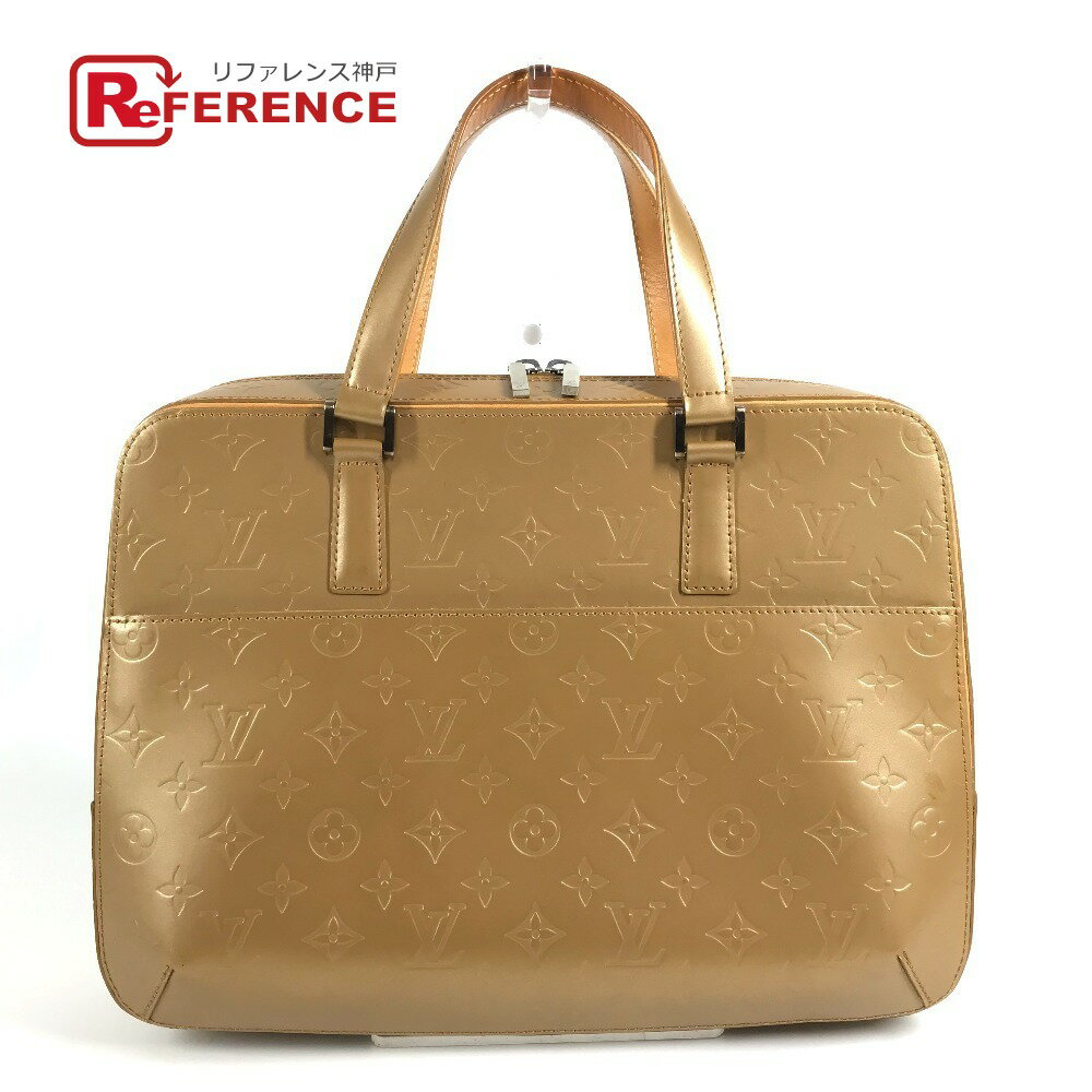 LOUIS VUITTON ルイヴィトン M55137 モノグラムマット マルデン カバン トートバッグ 書類バッグ ビジネスバッグ ハンドバッグ モノグラムマットレザー ユニセックス アンブレ ベージュ 【中古】(4.0)
