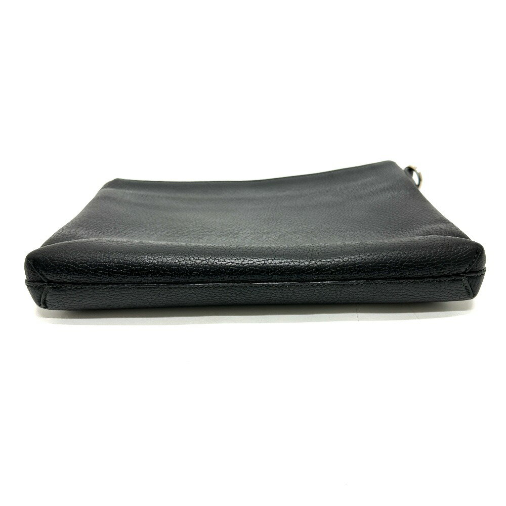 GUCCI グッチ 387075 コスモポリス ストラップ カバン クラッチバッグ レザー メンズ ブラック 【中古】 3