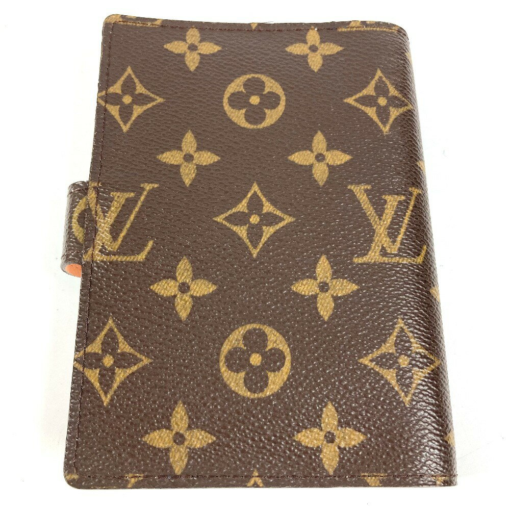 LOUIS VUITTON ルイヴィトン R21013 モノグラム アジェンダPM アジェンダ PM アジェンダコアラ システム手帳 ステーショナリー 手帳カバー モノグラムキャンバス ユニセックス ピンク 【中古】 2