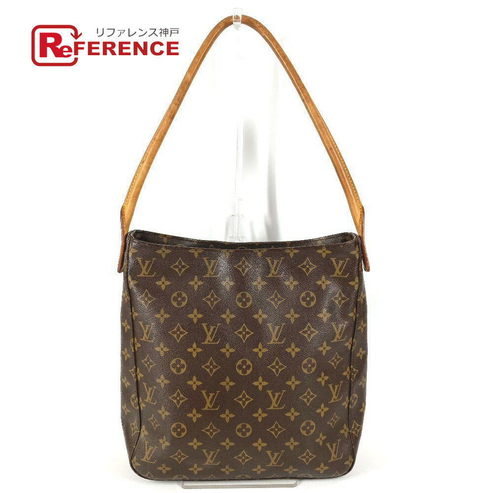 ルイ ヴィトン モノグラム ルーピングGM ショルダーバッグ M51145 PVC レディース LOUIS VUITTON 【1-0084940】 LOUIS VUITTON/ルイ・ヴィトン】 M51145 ルーピングGM ショルダー