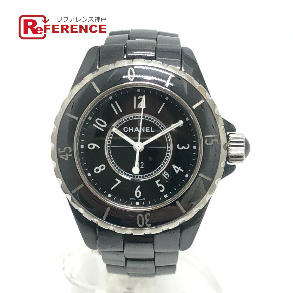 CHANEL シャネル H0682 J12 クォーツ ウォッチ デイト ラウンドフェイス 33MM  ...