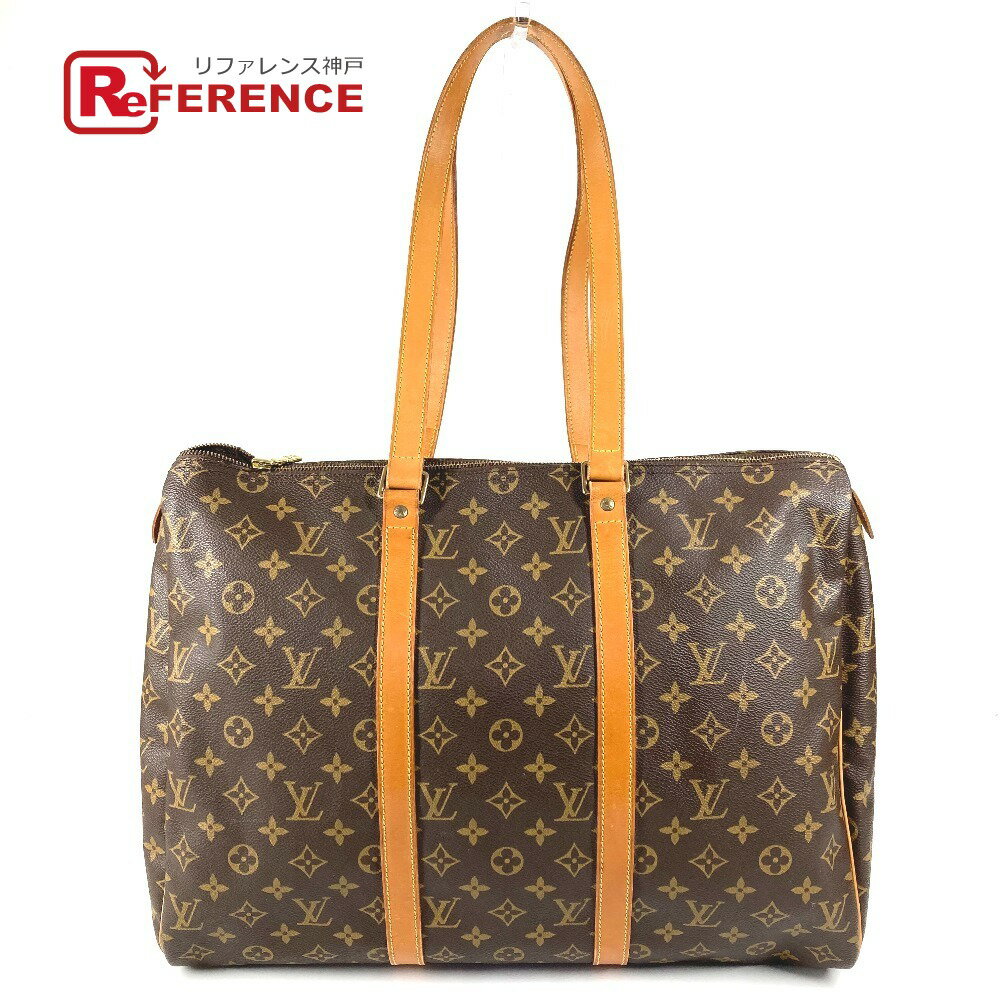LOUIS VUITTON ルイ・ヴィトン ボストンバッグ バッグ フラネリー45 ブラウン ヌメ革 モノグラムキャンバス ユニセックス ルイヴィトンフラネリー45 廃番 14145 ブラウン ユニセックス