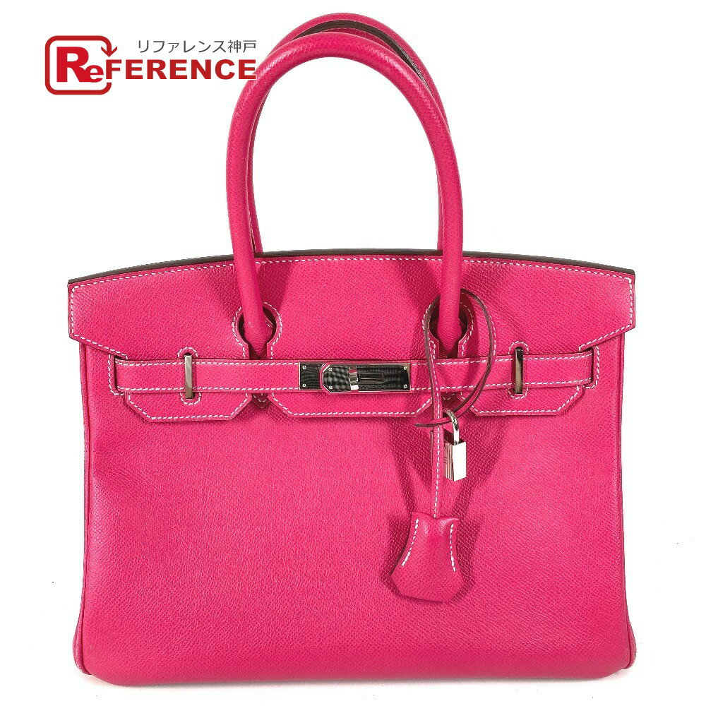 中古 エルメス HERMES レディース ショルダーバッグ ローズディリアン ヴォーエプソン HERMES - 中古 エルメス HERMES レディース ハンドバッグ ローズディ