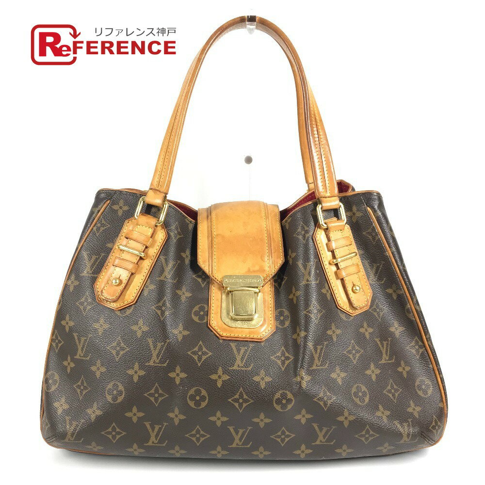 Rakuten - LOUIS VUITTON ルイヴィトン M55210 モノグラム グリート カバン トートバッグ ショルダーバッグ モノグラムキャンバス ユニセックス ブラウン 【中古】