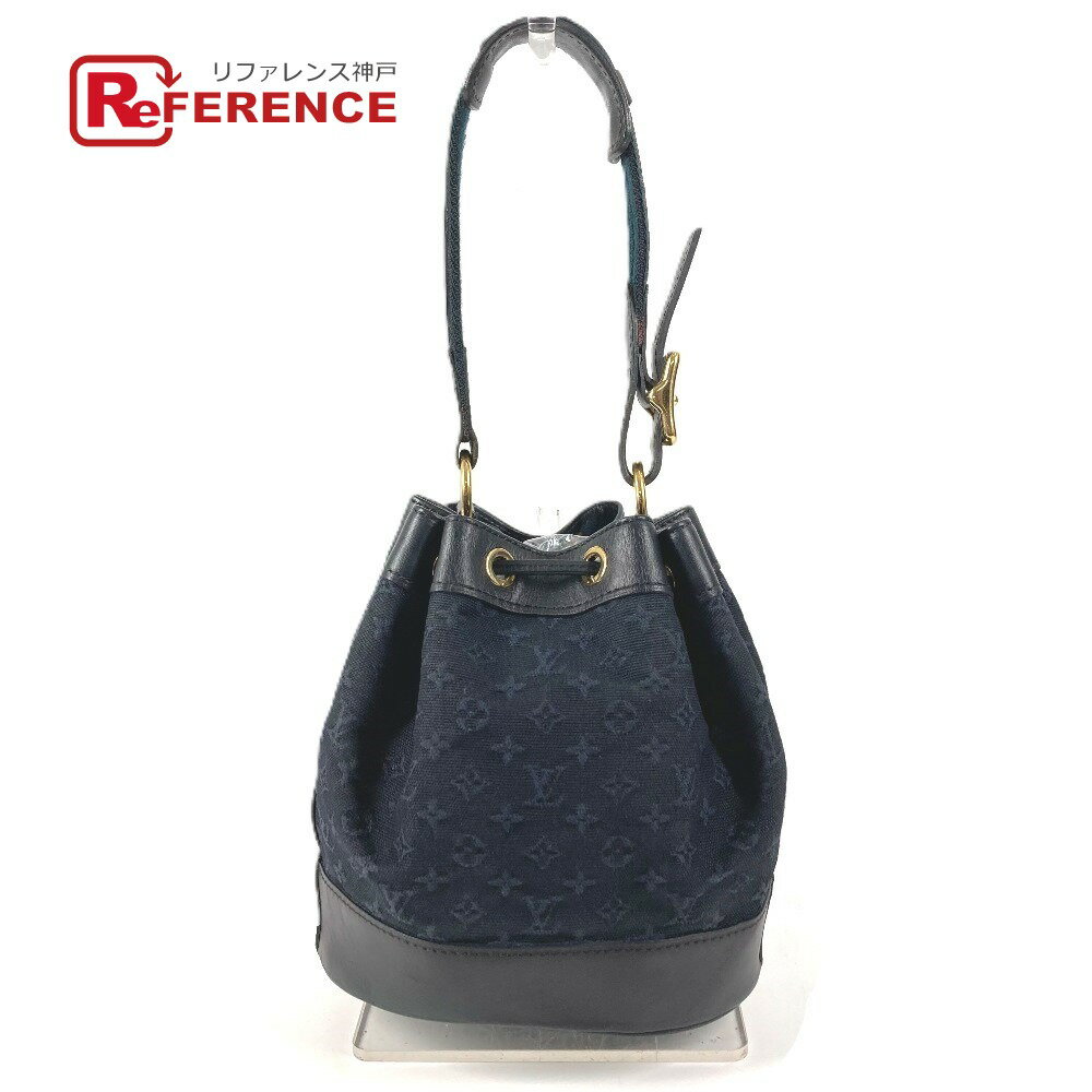 樂天商城 - LOUIS VUITTON ルイヴィトン M92687 モノグラムミニ ノエリー カバン 肩掛け ハンドバッグ 巾着 ショルダーバッグ モノグラムミニキャンバス レディース ネイビー 【中古】