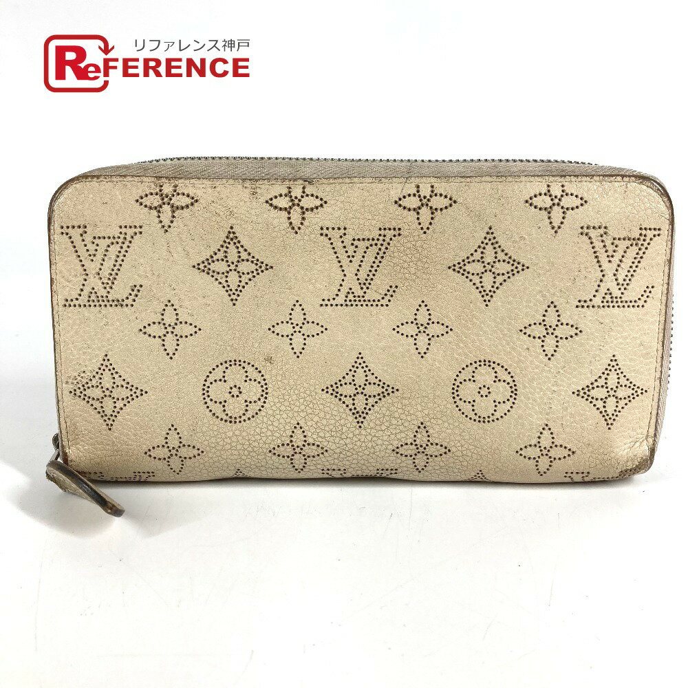 乐天商城 - LOUIS VUITTON ルイヴィトン M61869 モノグラムマヒナ ジッピーウォレット ロングウォレット ラウンドファスナー 長財布 モノグラムマヒナレザー ユニセックス イヴォワール ベージュ 【中古】