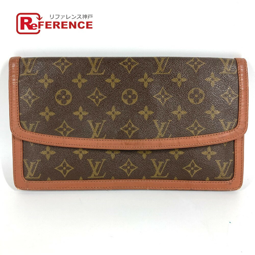 LOUIS VUITTON - LOUIS VUITTON ルイヴィトン M51810 モノグラム ポシェットダムGM ポシェットダム GM バック カバン ポーチ セカンドバッグ クラッチバッグ モノグラムキャンバス ユニセックス ブラウン 【中古】