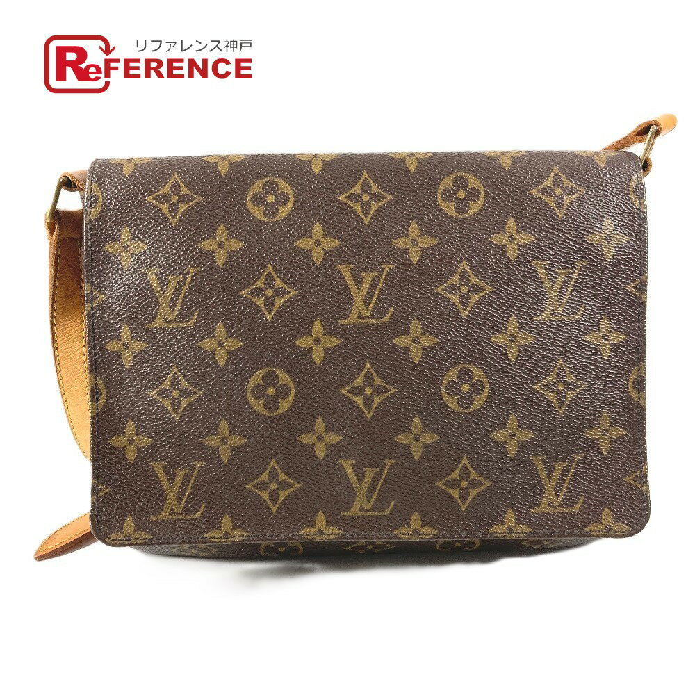樂天商城 - LOUIS VUITTON ルイヴィトン M51257 モノグラム ミュゼット タンゴ ミュゼットタンゴ カバン 肩掛け ショート フラップ ショルダーバッグ モノグラムキャンバス ユニセックス ブラウン 【中古】