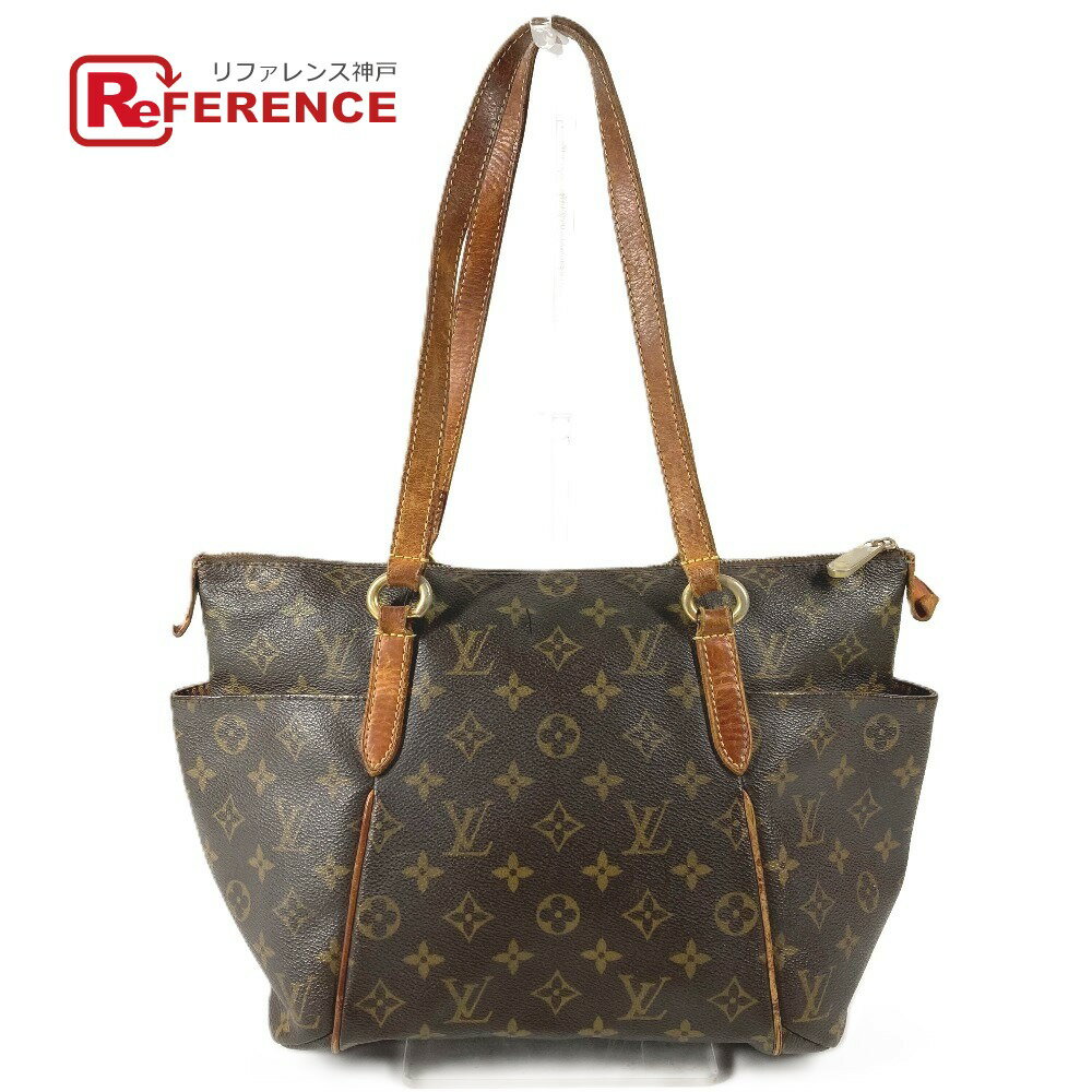 LOUIS VUITTON ルイヴィトン M56688 モノグラム トータリーPM トータリー PM カバン 肩掛け トートバッグ ショルダーバッグ モノグラムキャンバス ユニセックス ブラウン 【中古】