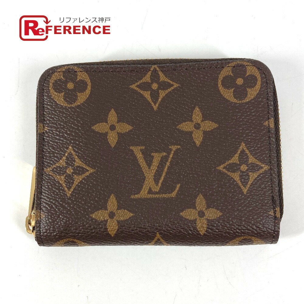Other - LOUIS VUITTON ルイヴィトン M60067 モノグラム ジッピーコインパース 財布 ウォレット 小銭入れ ラウンドファスナー コインケース モノグラムキャンバス ユニセックス ブラウン 新品同様 【中古】