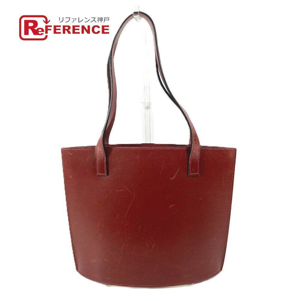 Rakuten - HERMES エルメス フィローPM フィロー PM カバン バッグ 肩掛け トートバッグ ショルダーバッグ ボックスカーフ ユニセックス ブラウン 【中古】