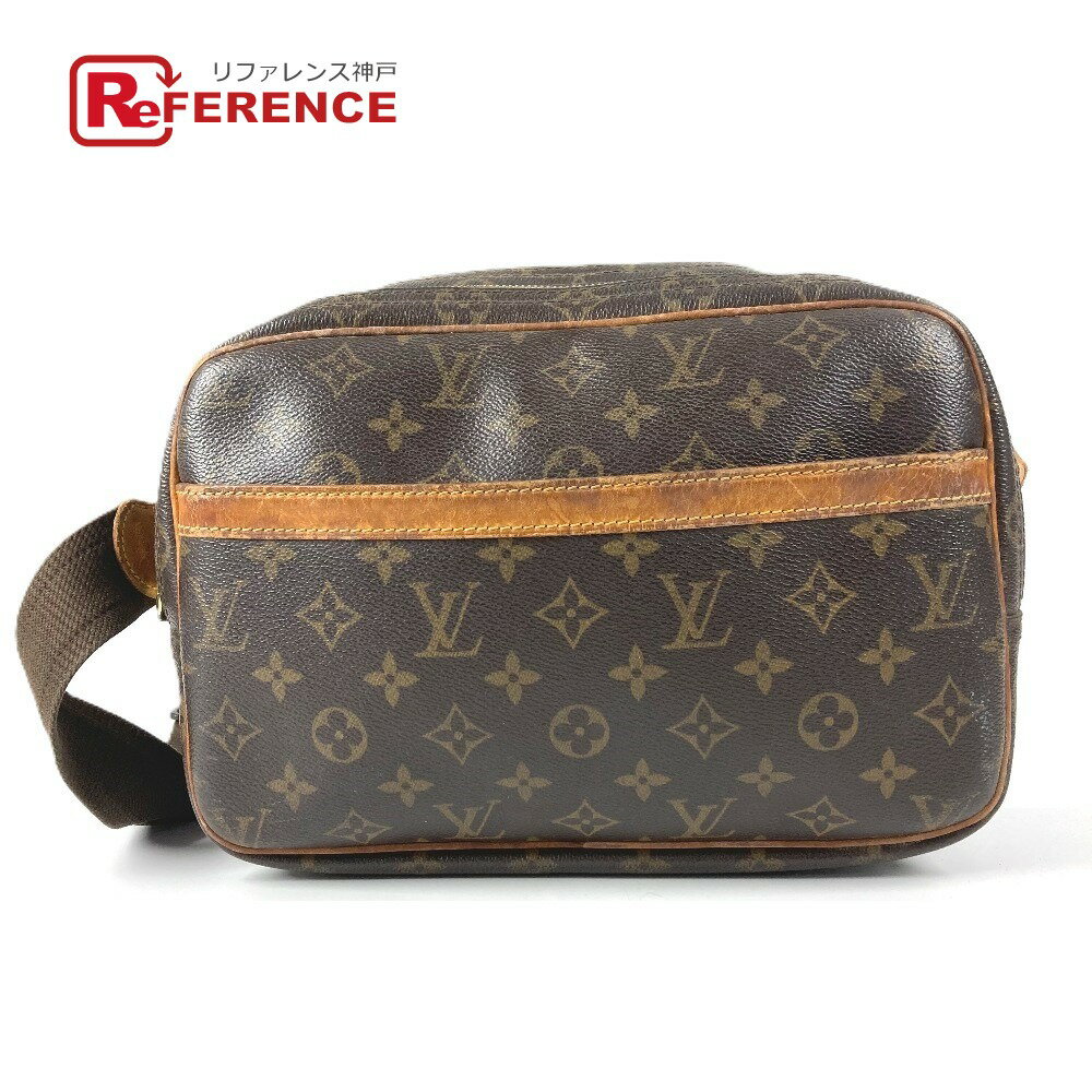 LOUIS VUITTON ルイヴィトン M45254 モノグラム リポーターPM リポーター PM 斜め掛け カバン ショルダーバッグ モノグラムキャンバス ユニセックス ブラウン 【中古】