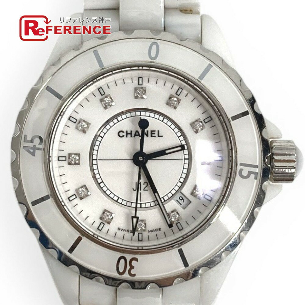 CHANEL シャネル J12 12Pダイヤ ダイヤ�