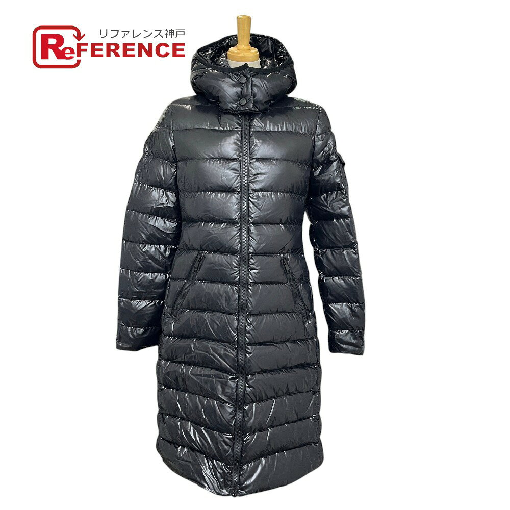 MONCLER モンクレール MOKA モカ ロング アパレル アウター ダウン ダウンジャケット ナイロン レディース 999 ブラック 新品同様 【中古】