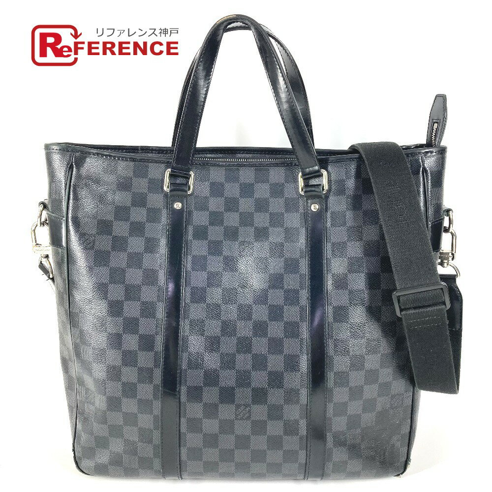 【美品】ルイヴィトン　ダミエグラフィット　タダオPM　N51192　トート　黒 LOUIS VUITTON】ルイヴィトン『ダミエ グラフィット タダオ』N51192