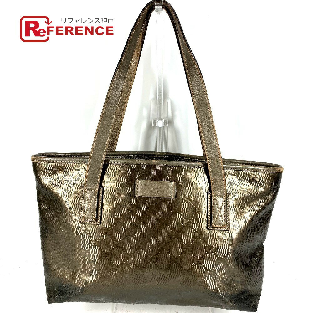 美品 GUCCI グッチ トートバッグ GGスプリーム 総柄 211138 ヴィンテージ ショルダーバッグ PVC/レザー ブラウン レディース【中古】 楽天市場】グッチ 211138の通販