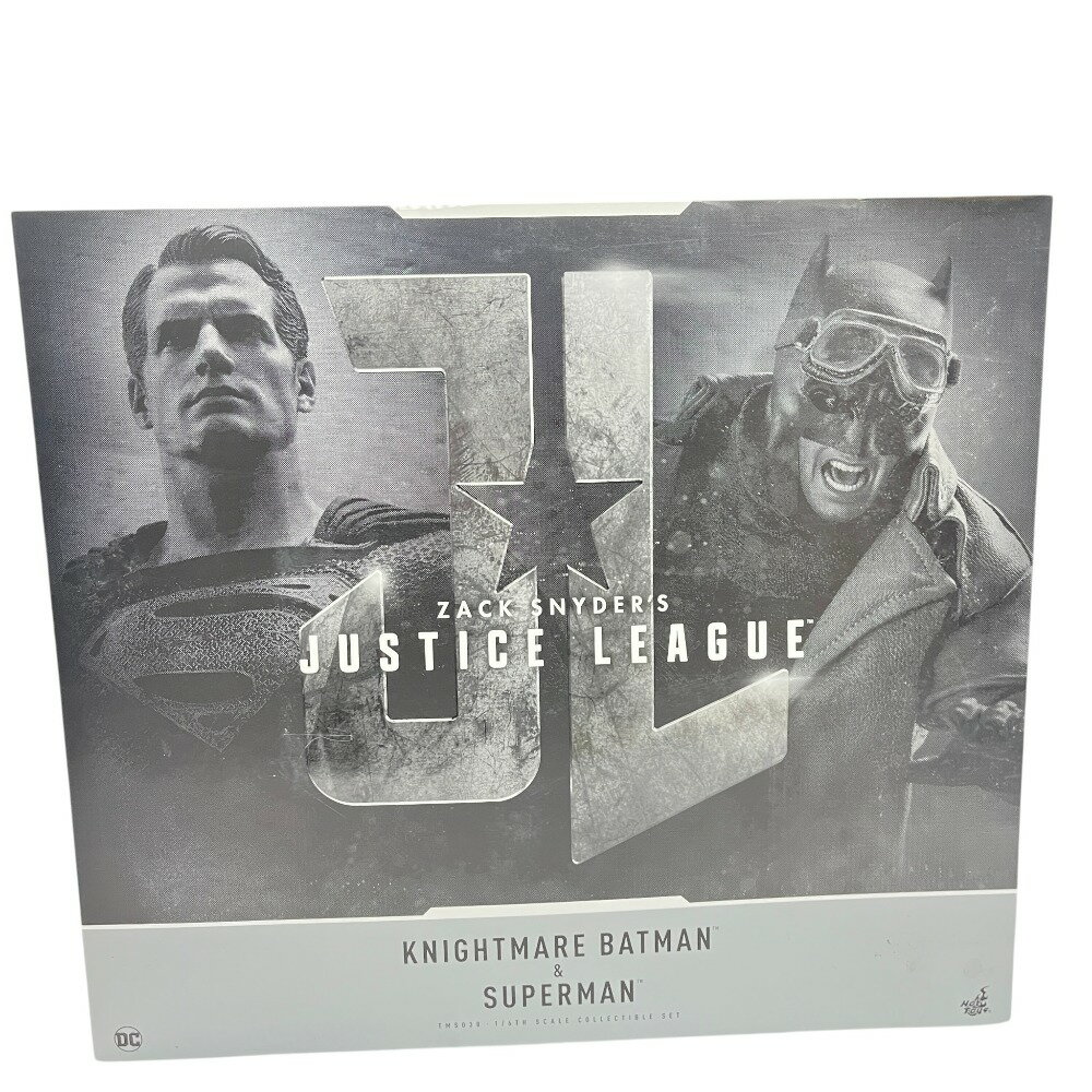 乐天商城 - HOT TOYS ホットトイズ TMS038 ナイトメア・バットマン＆スーパーマン 1/6 おもちゃ 玩具 オブジェ 置物 フィギュア フィギュア ユニセックス 未使用 【中古】