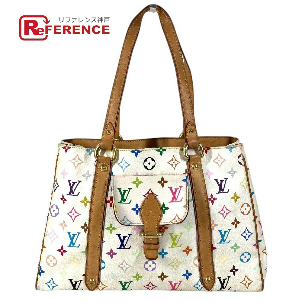 Rakuten - LOUIS VUITTON ルイヴィトン M40094 モノグラムマルチカラー オーレリア MM オーレリアMM カバン 肩掛け トートバッグ ショルダーバッグ モノグラムマルチカラーキャンバス ユニセックス ブロン ホワイト 【中古】